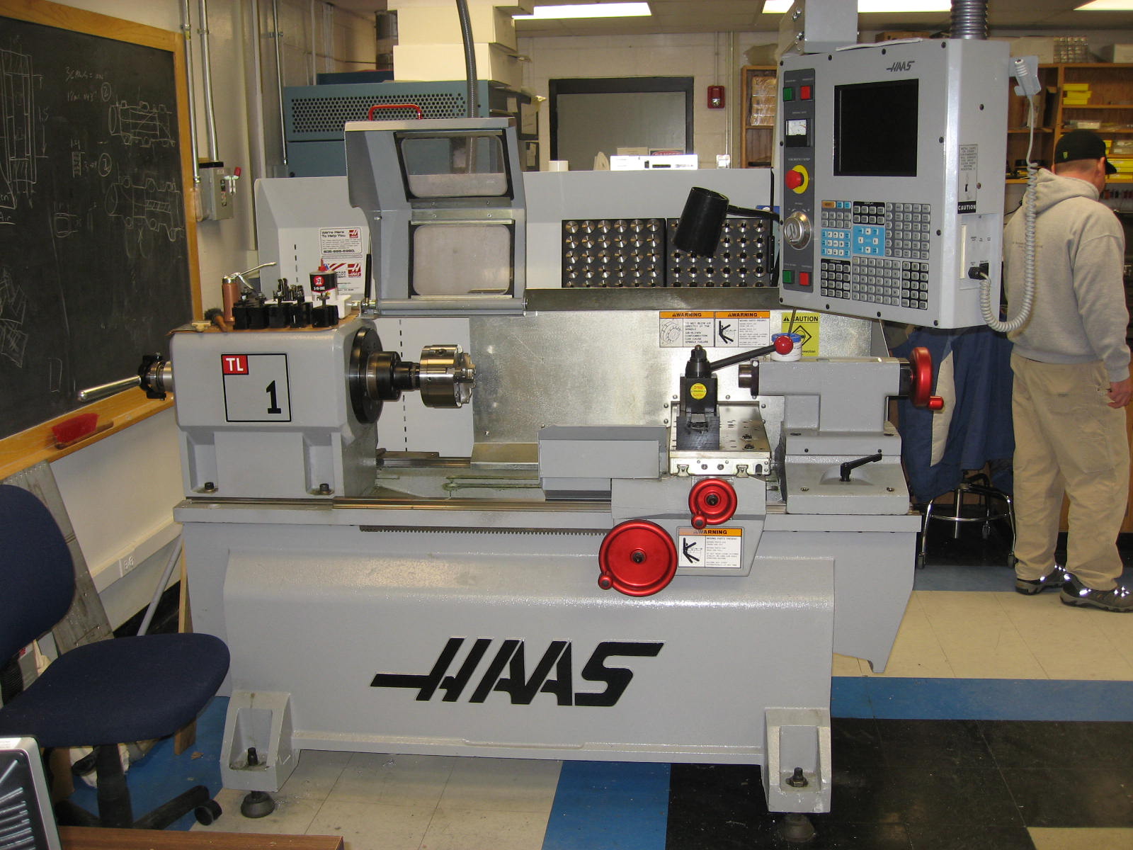 Haas CNC Lathe